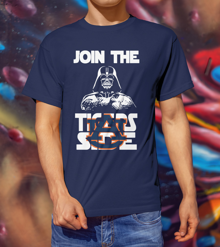 Join The Tigers Side Auburn Tigers T-Shirt