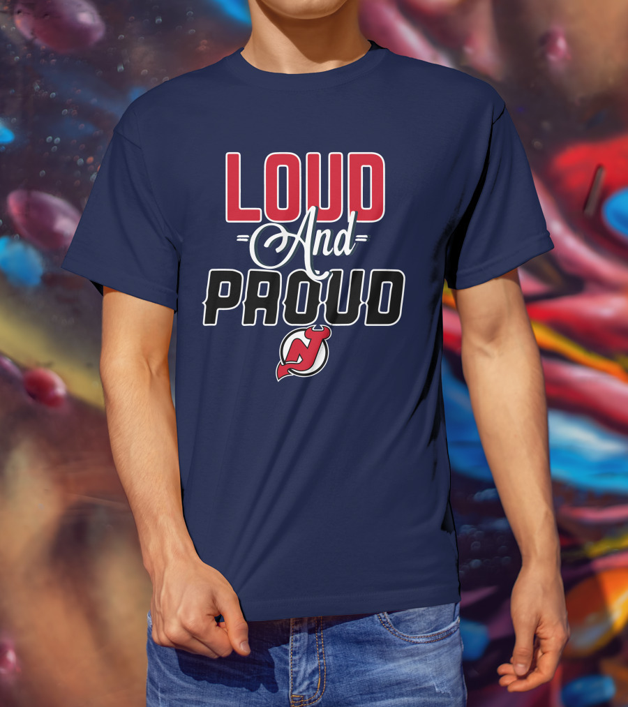 New Jersey Devils Loud And Proud T-Shirt