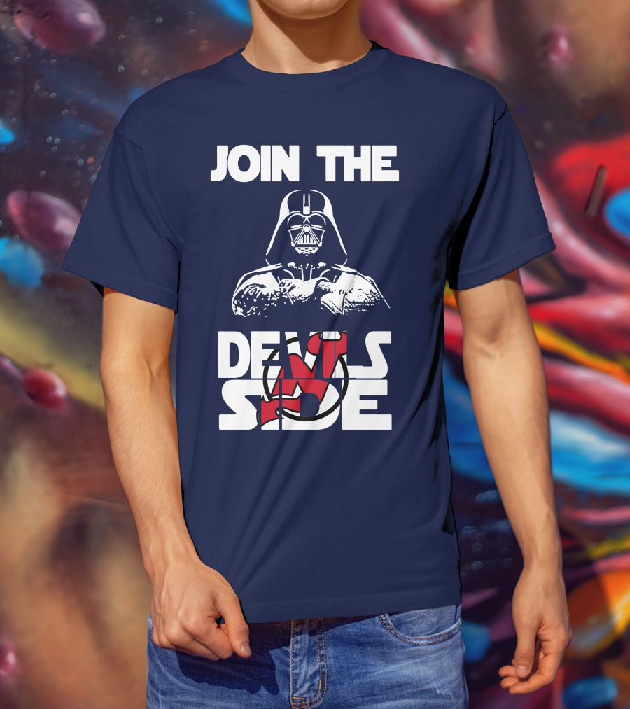 Join The Devils Side New Jersey Devils T-Shirt