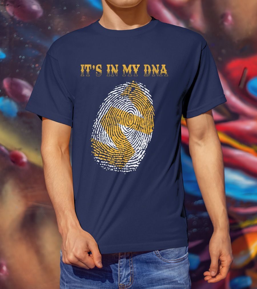 Washington It's In My Dna Fingerprint T-Shirt