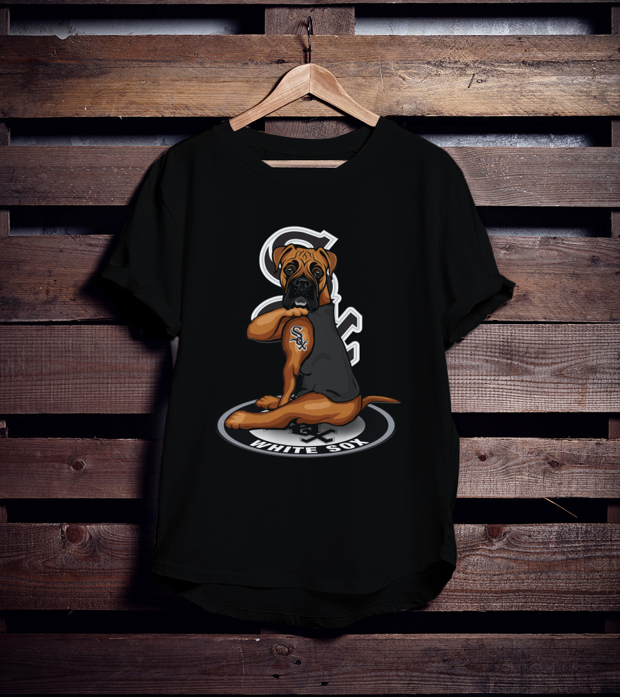 Chicago White Sox Dog Logo Sox Mascot T-Shirt