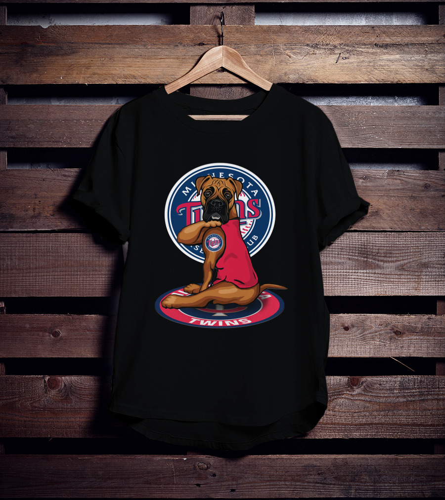 Minnesota Twins Baseball Club Dog T-Shirt