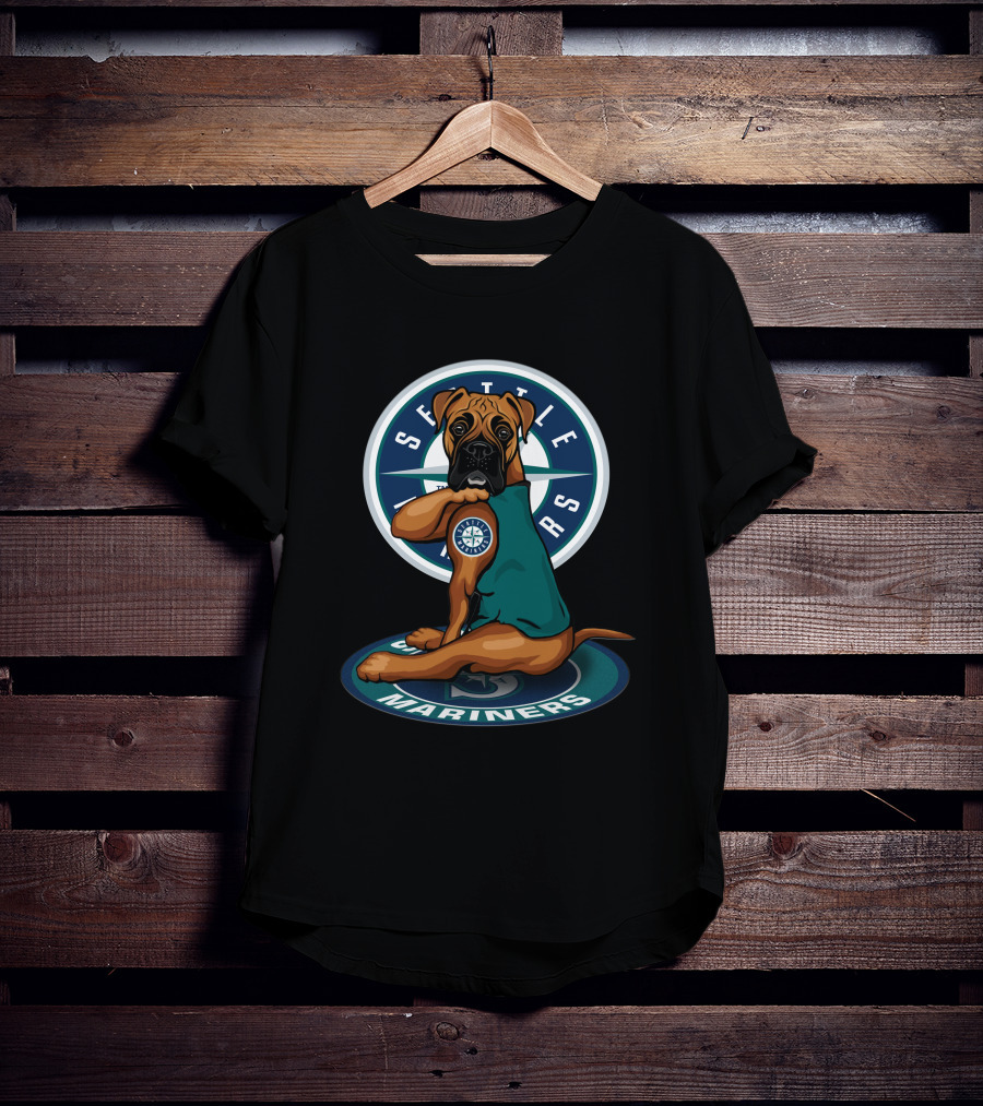 Seattle Mariners Dog Mascot Fans T-Shirt