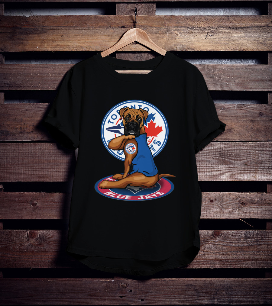 Toronto Blue Jays Dog In Team T-Shirt