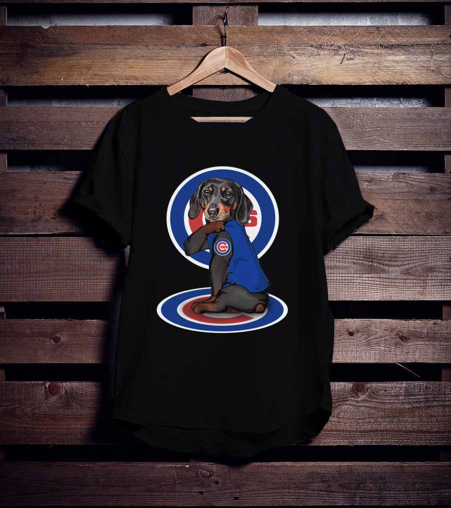Chicago Cubs Dachshund Fans T-Shirt
