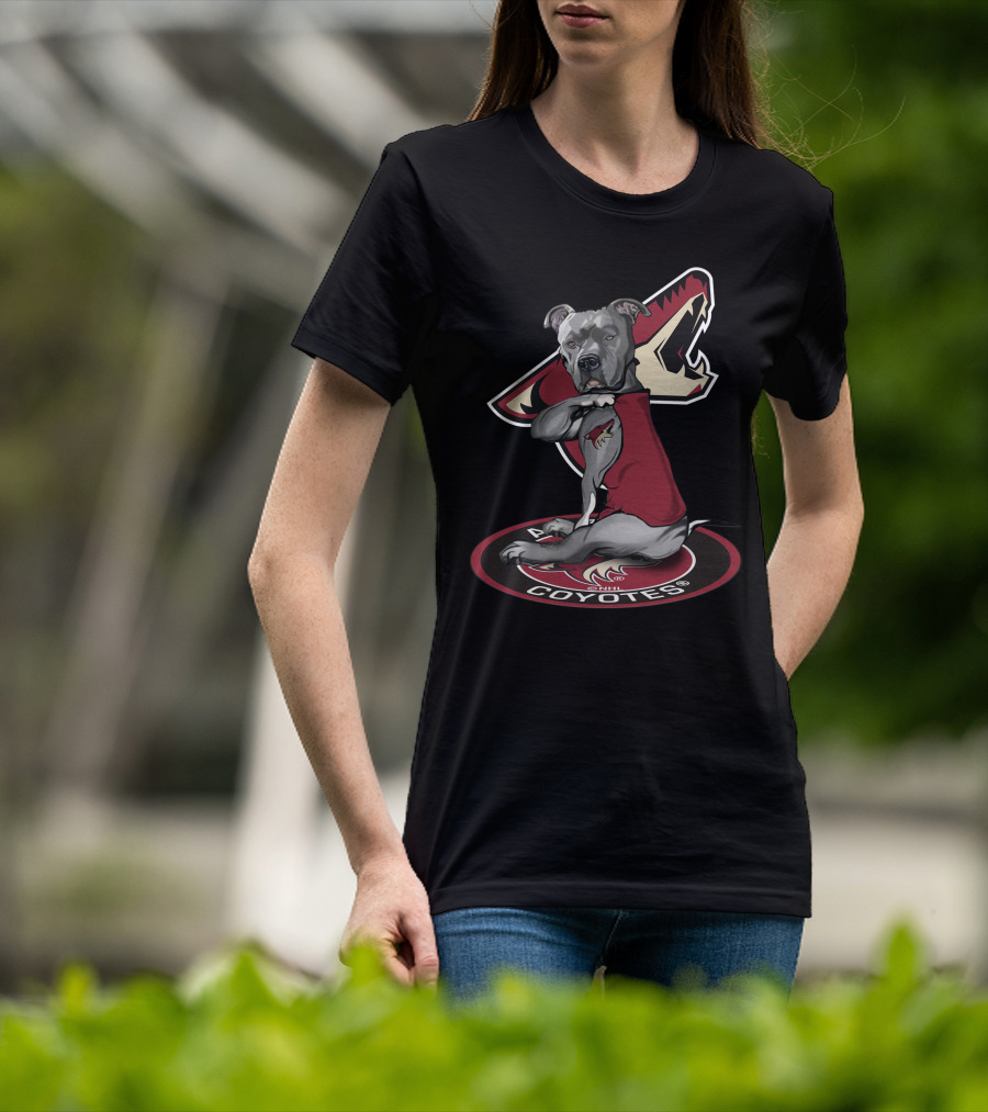Arizona Coyotes Dog Tattoo T-Shirt