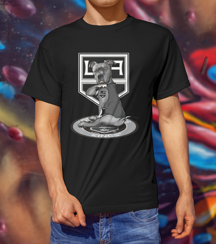 La Kings Pitbull 2014 Nhl T-Shirt