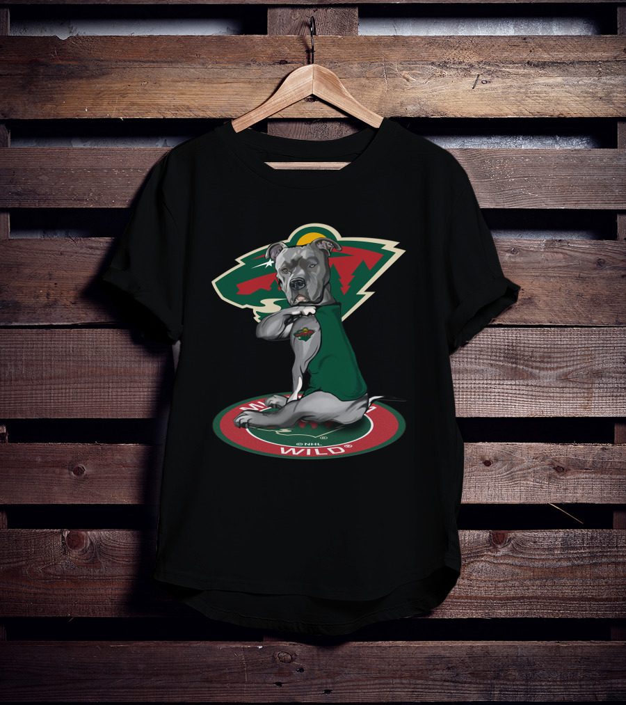 NHL Minnesota Wild Dog 15 T-Shirt