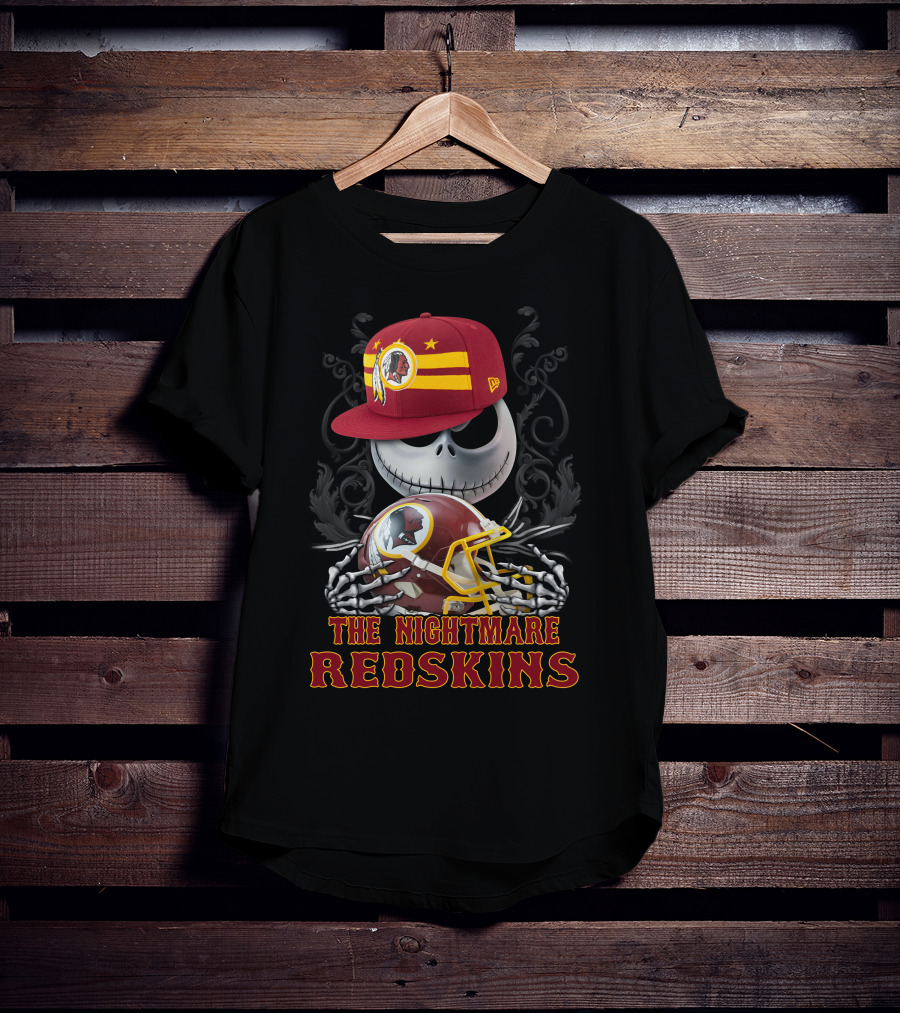 The Nightmare Redskins Ds001-32 Washington Redskins T-Shirt