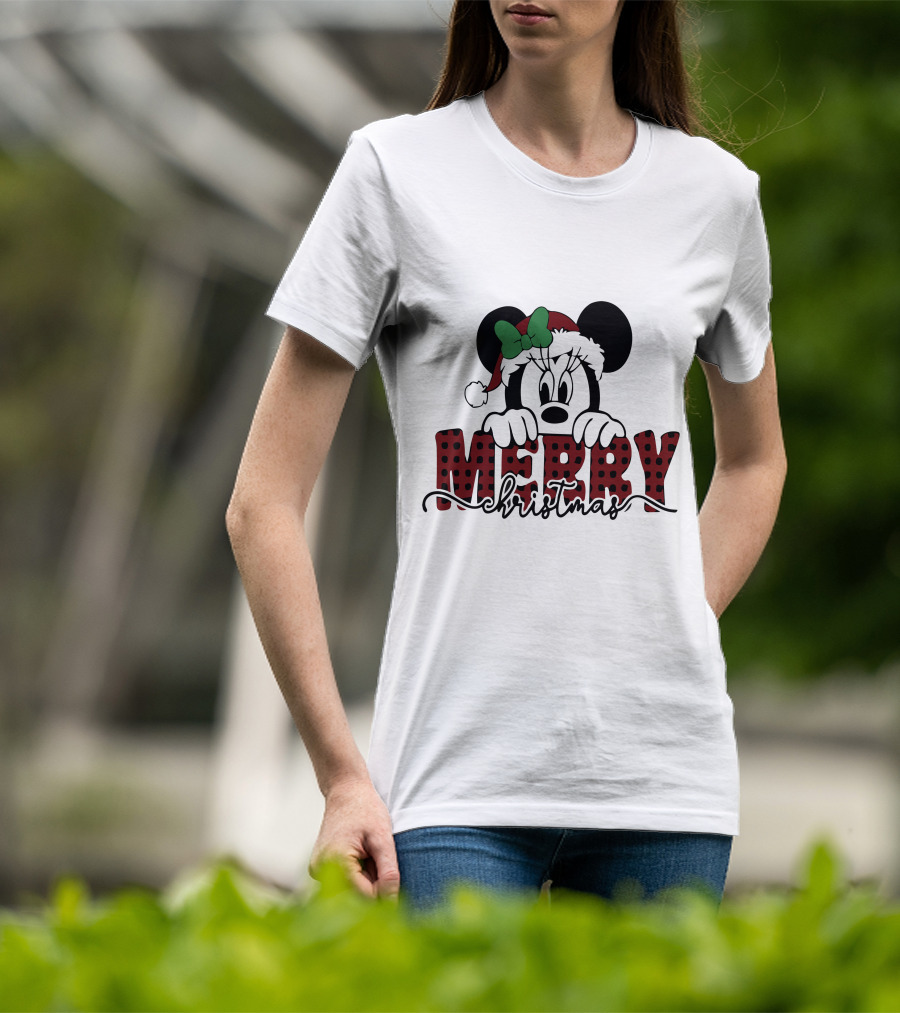 Minnie Christmas Merry T-Shirt
