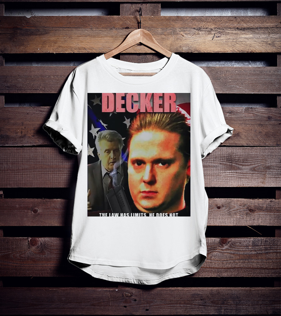 DECKER The Law Has Limits He Does Not On Cinema At The Cinema T-Shirt