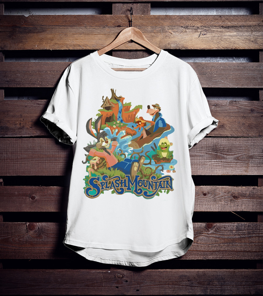 Splash Mountain Disney Characters Adventure T-Shirt
