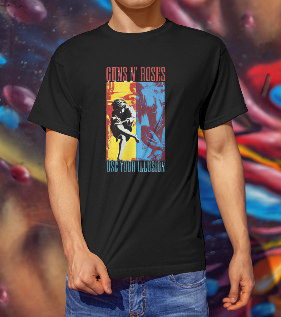 Guns N' Roses Use Your Illusion Colorful T-Shirt
