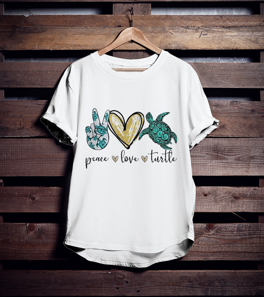 Peace Love Turtle T-Shirt