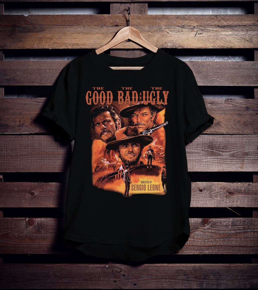 The Good The Bad And The Ugly Directed By Sergio Leone T-Shirt