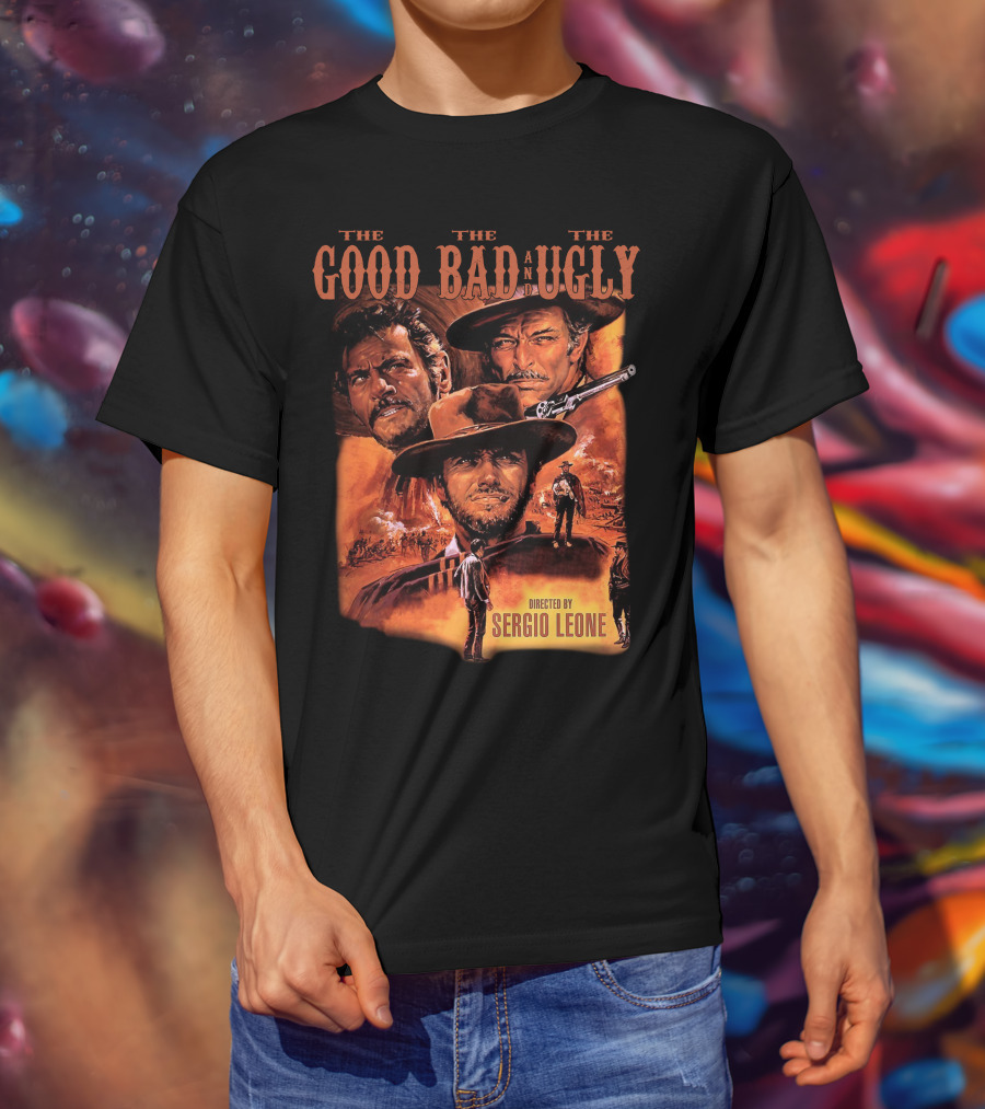 The Good The Bad And The Ugly Directed By Sergio Leone T-Shirt