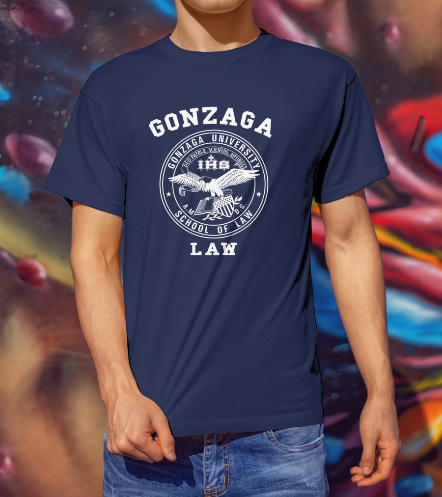 Gonzaga University School Of Law Seal Emblem T-Shirt