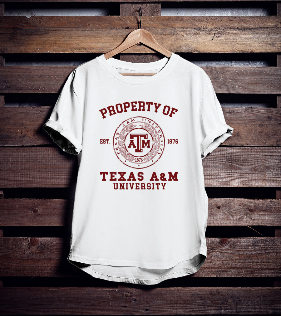 Property Of Texas A&M University Established 1876 T-Shirt