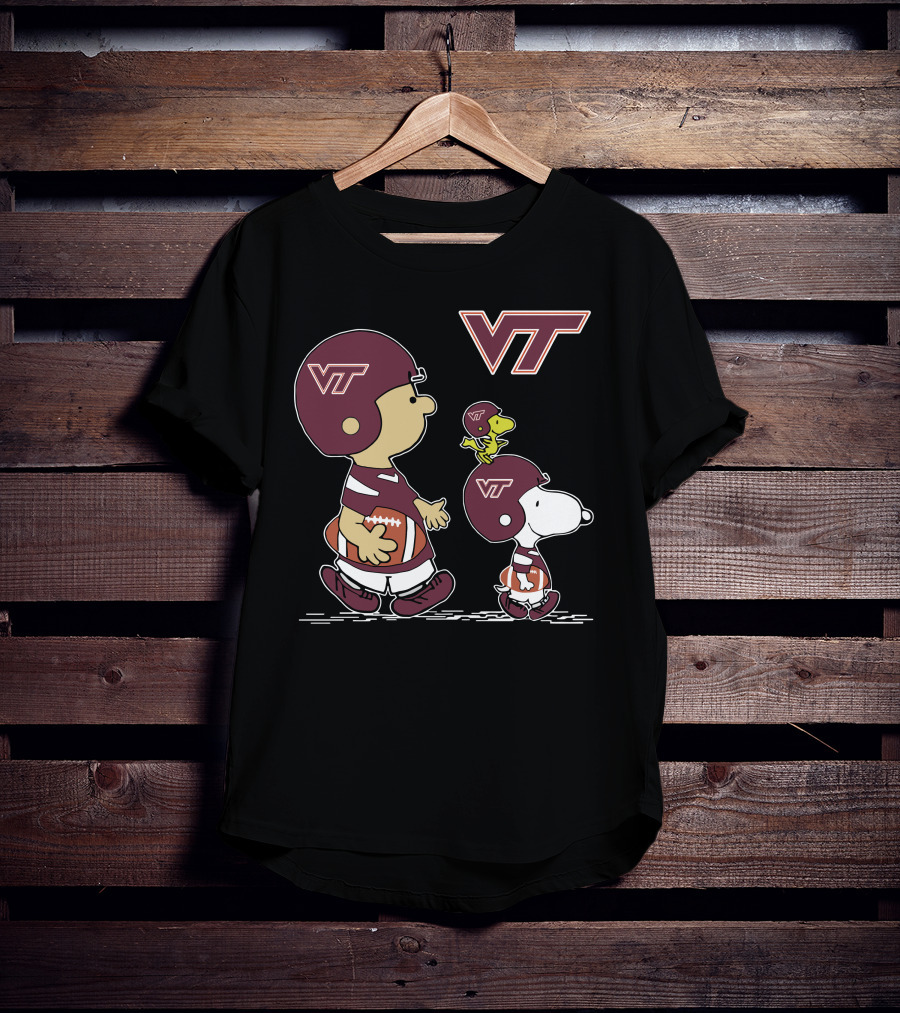 Virginia Tech Hokies Football VT Characters T-Shirt