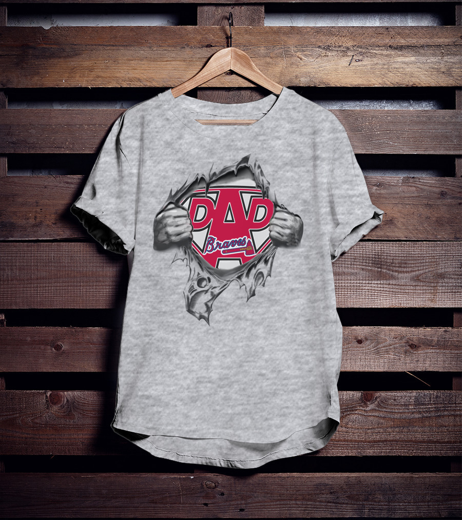 Atlanta Braves Super Dad T-Shirt