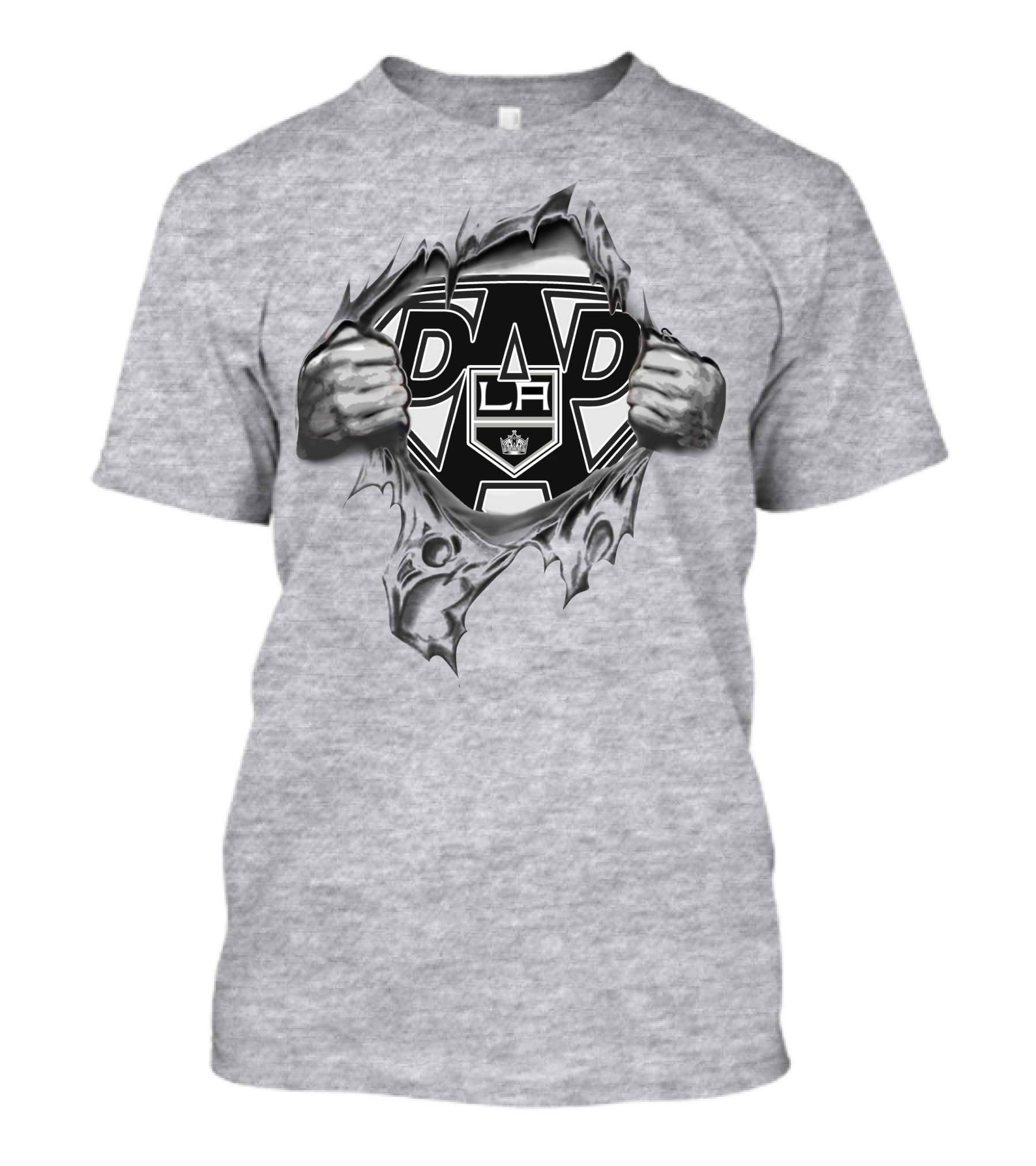 LA Super Dad Kings Fan T-Shirt