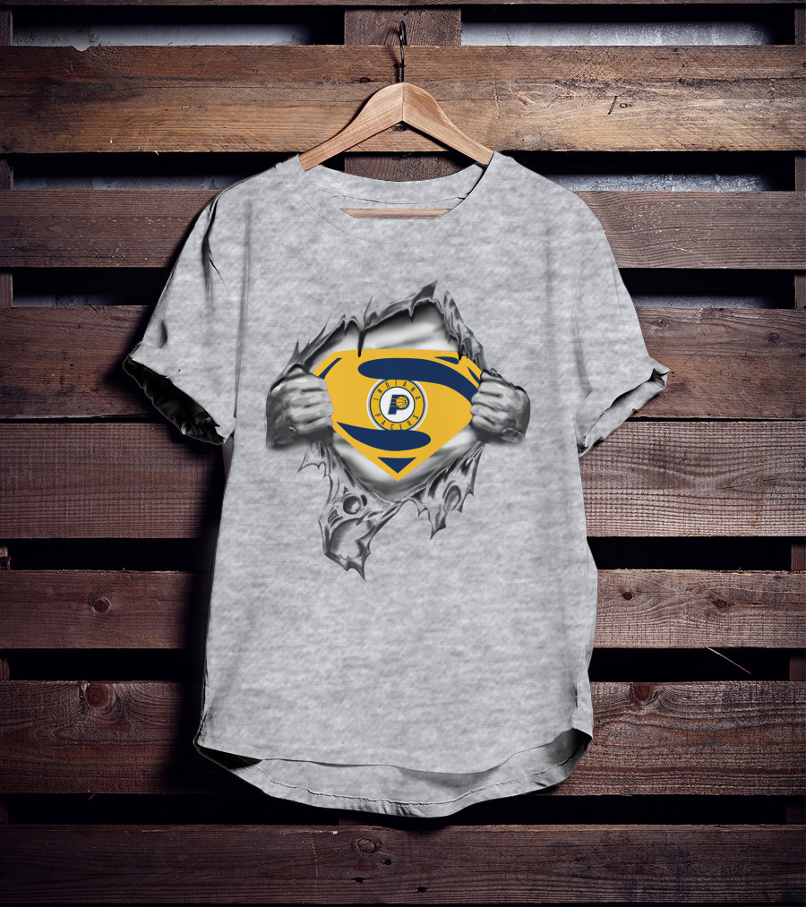 Indiana Pacers Breaking Through Super Emblem T-Shirt