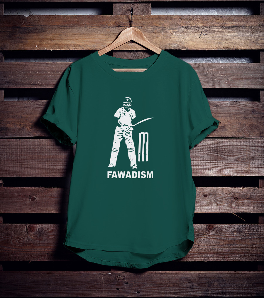 Cult Zeros Fawadism Fawad Alam Cricket T-Shirt