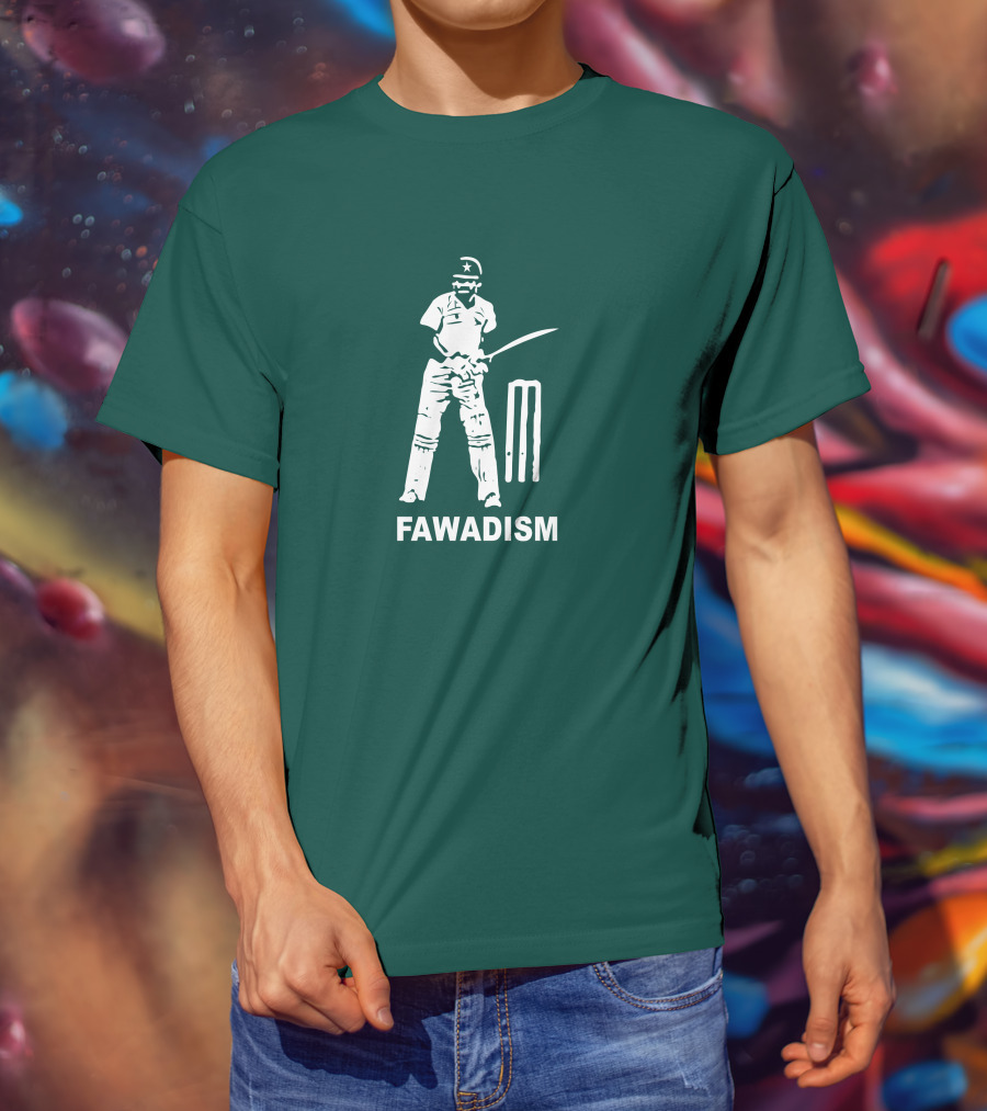 Cult Zeros Fawadism Fawad Alam Cricket T-Shirt