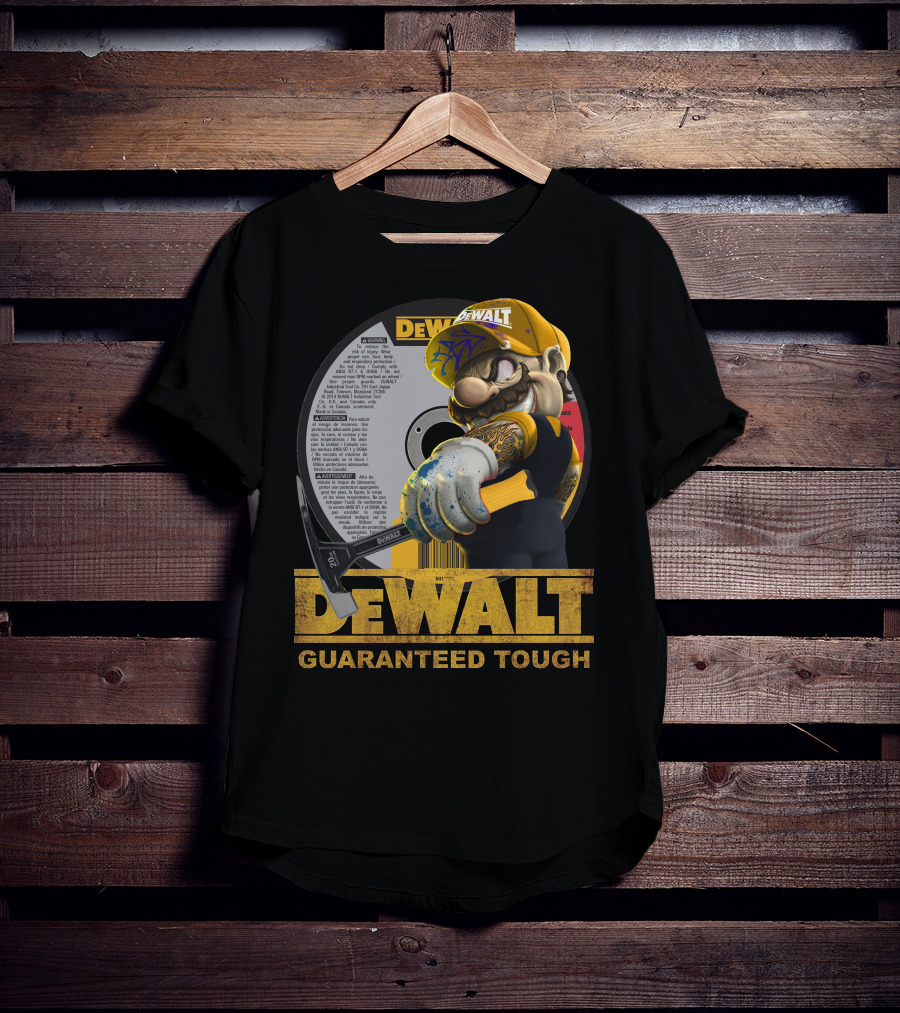 DeWalt Guaranteed Tough Mario3x4 T-Shirt