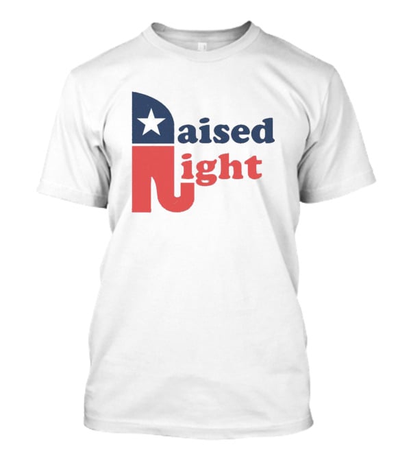 Raised Right Republican Elephant T-Shirt