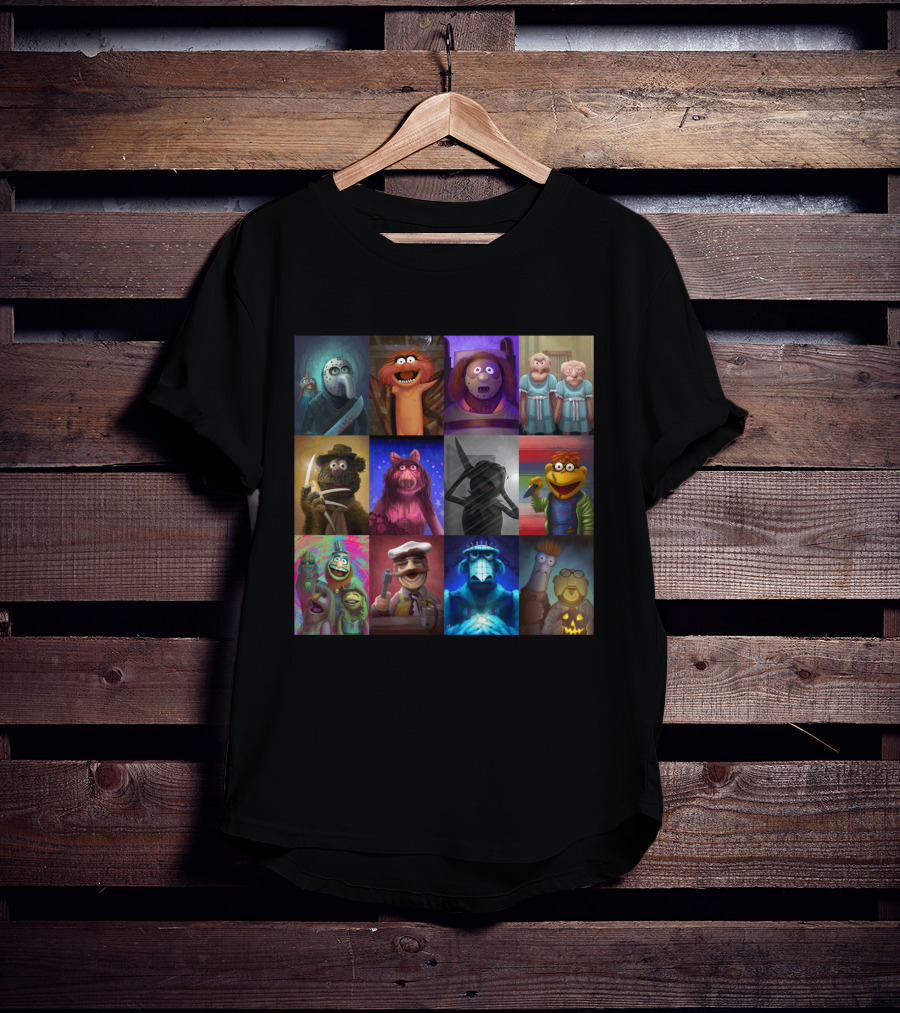 Muppet Maniacs Horror Movie Parody Series 1 T-Shirt