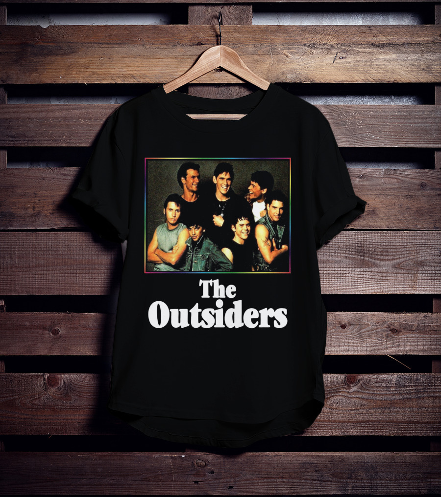 The Outsiders Movie Cast Ensemble Photograph T-Shirt