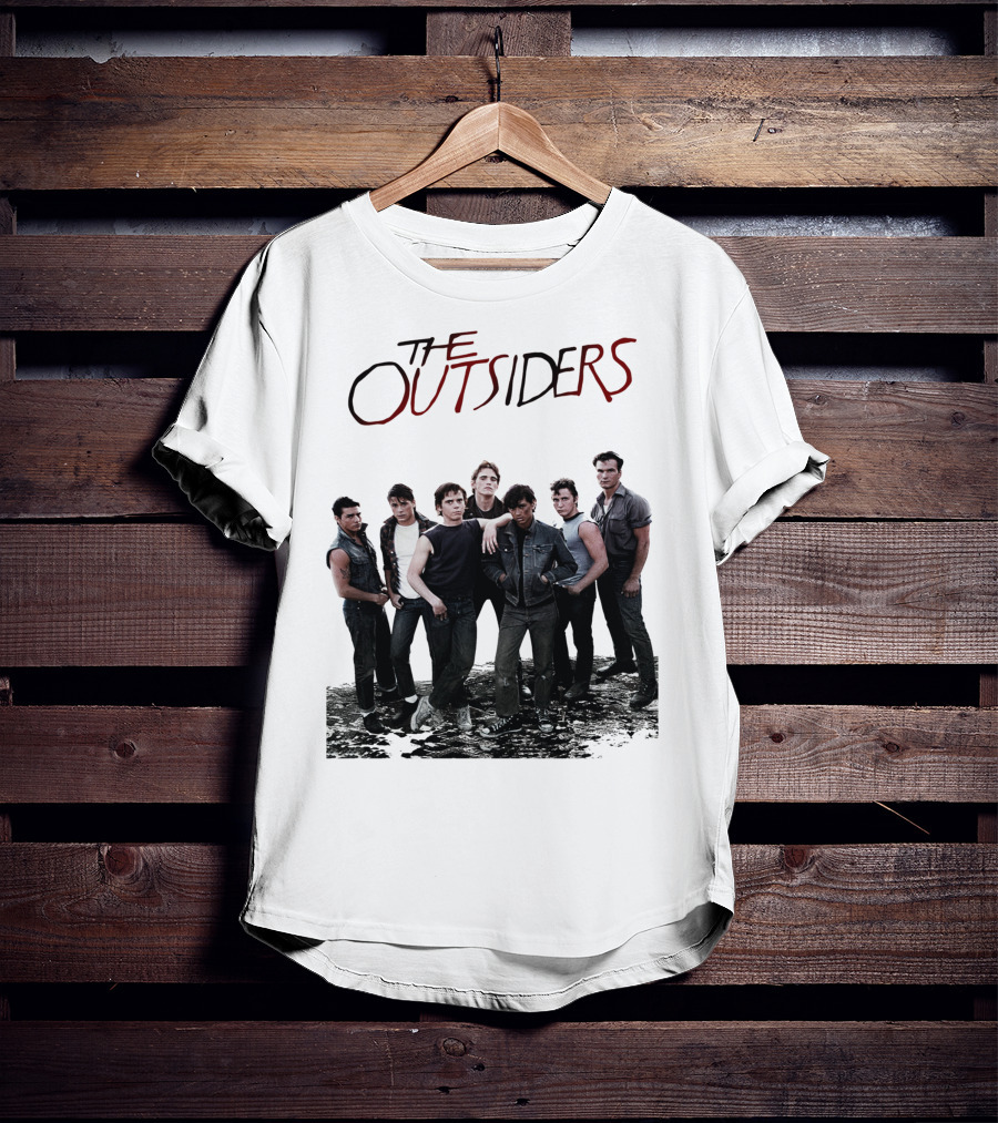 The Outsiders 1983 Movie Cast Photo Classic T-Shirt