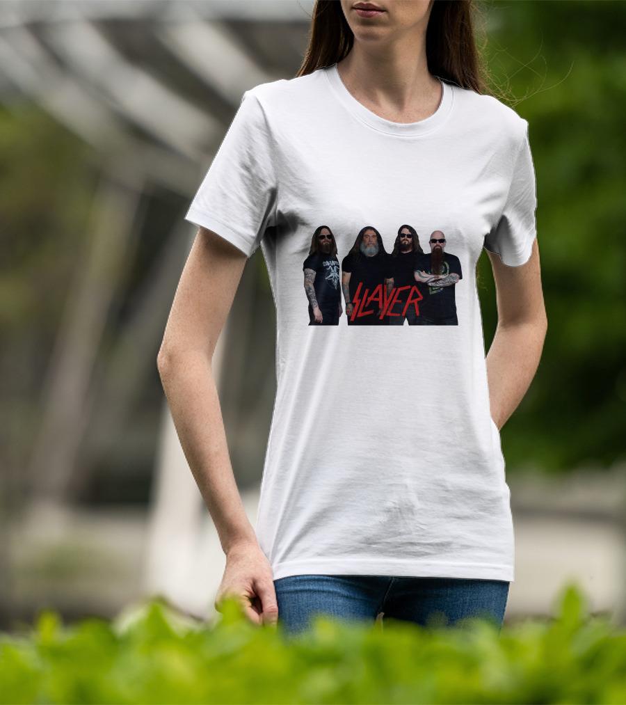 Slayer Classic Band Member Pose T-Shirt