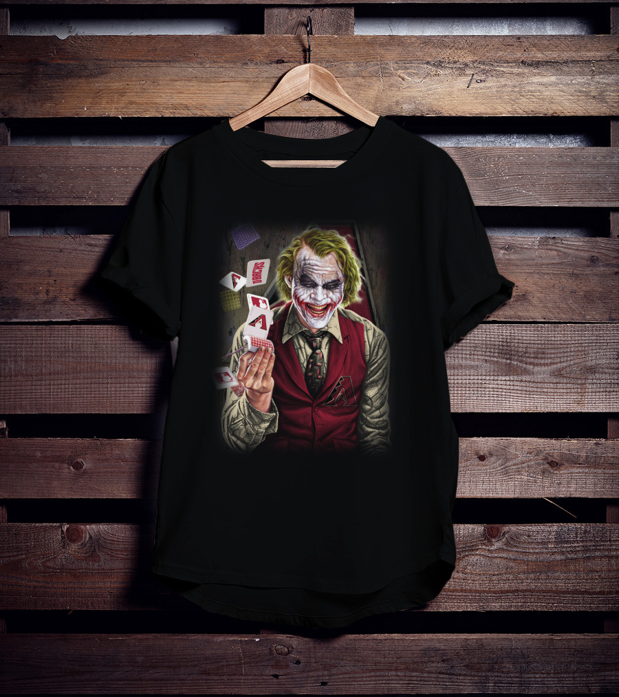 Arizona Diamondbacks Joker Playing Cards T-Shirt