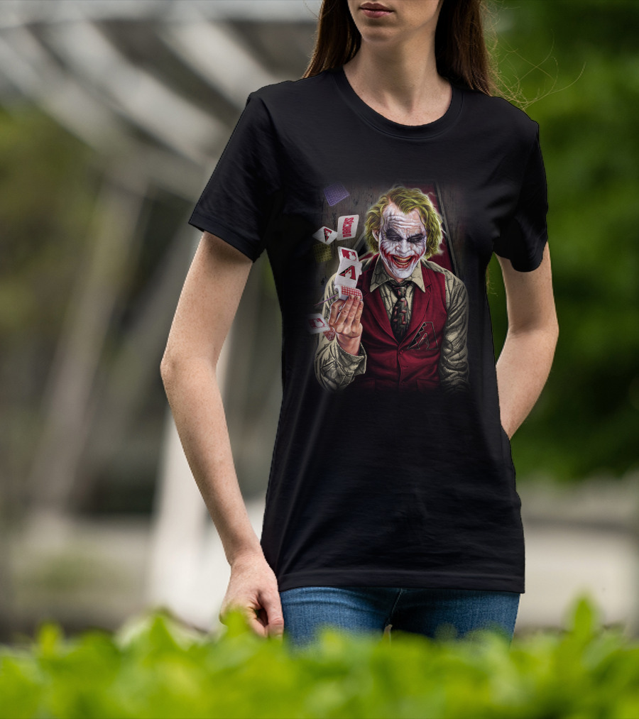Arizona Diamondbacks Joker Playing Cards T-Shirt