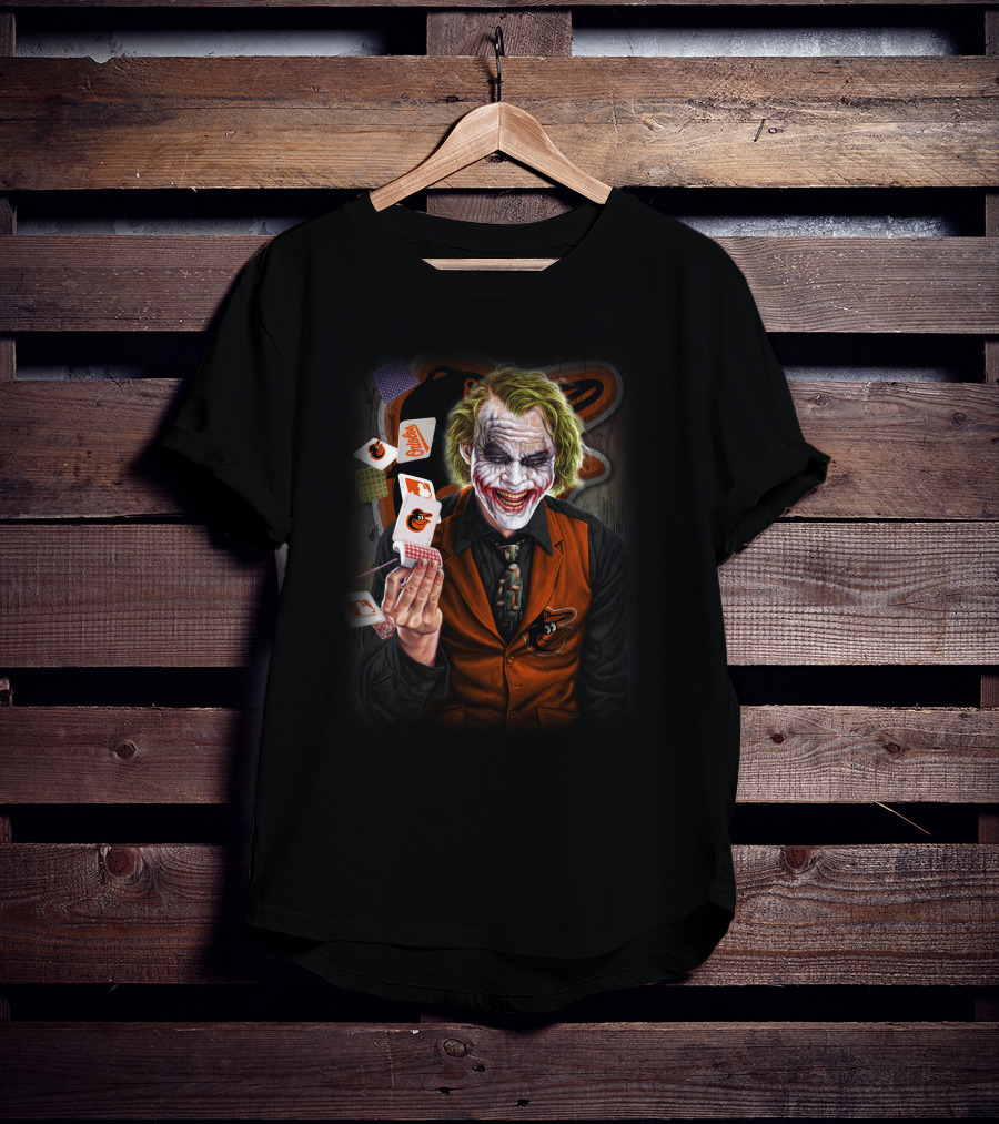 Baltimore Orioles Joker Playing Cards T-Shirt
