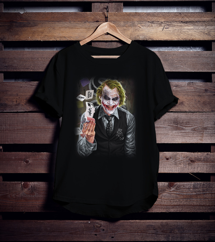 Chicago White Sox Joker Playing Cards T-Shirt