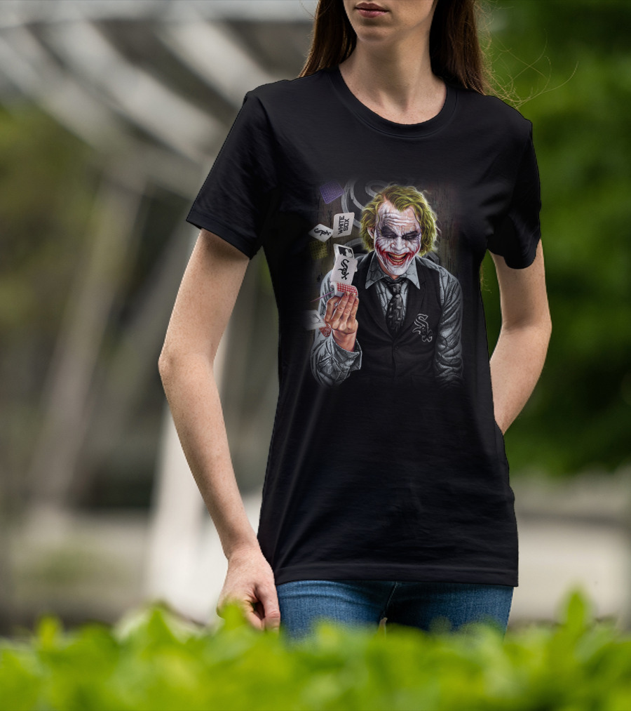 Chicago White Sox Joker Playing Cards T-Shirt
