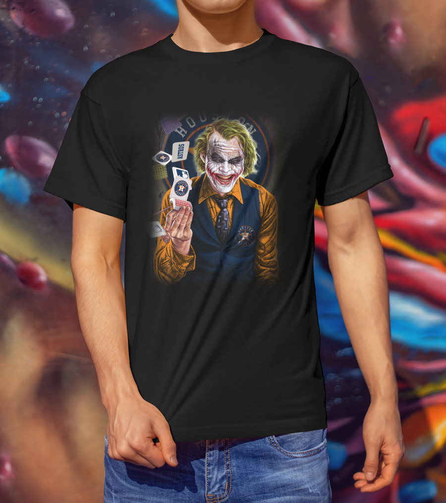 Houston Astros Joker Fan T-Shirt