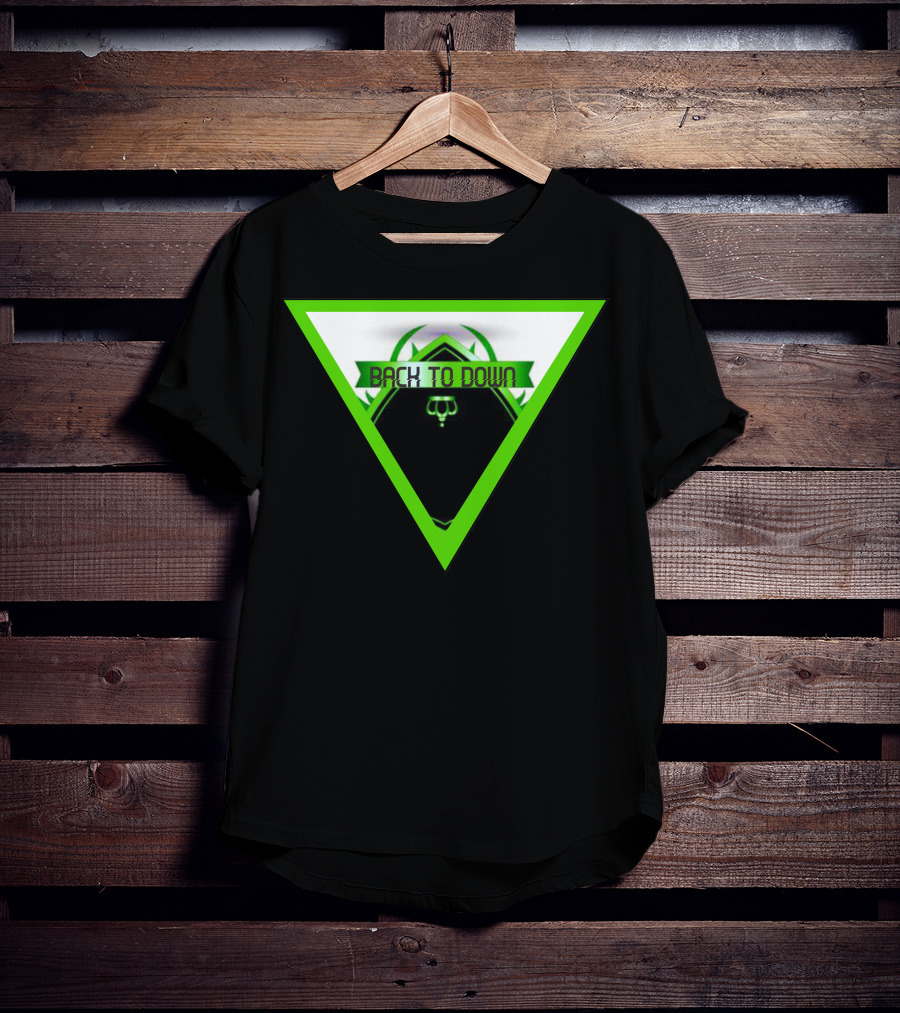 Back To Down Owl Triangle Emblem T-Shirt