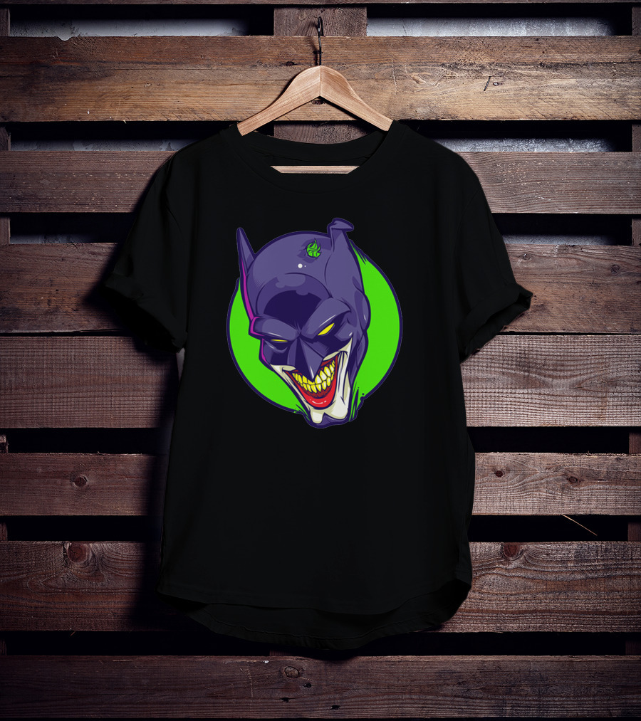 Bat Joke Evil Grin Mashup T-Shirt