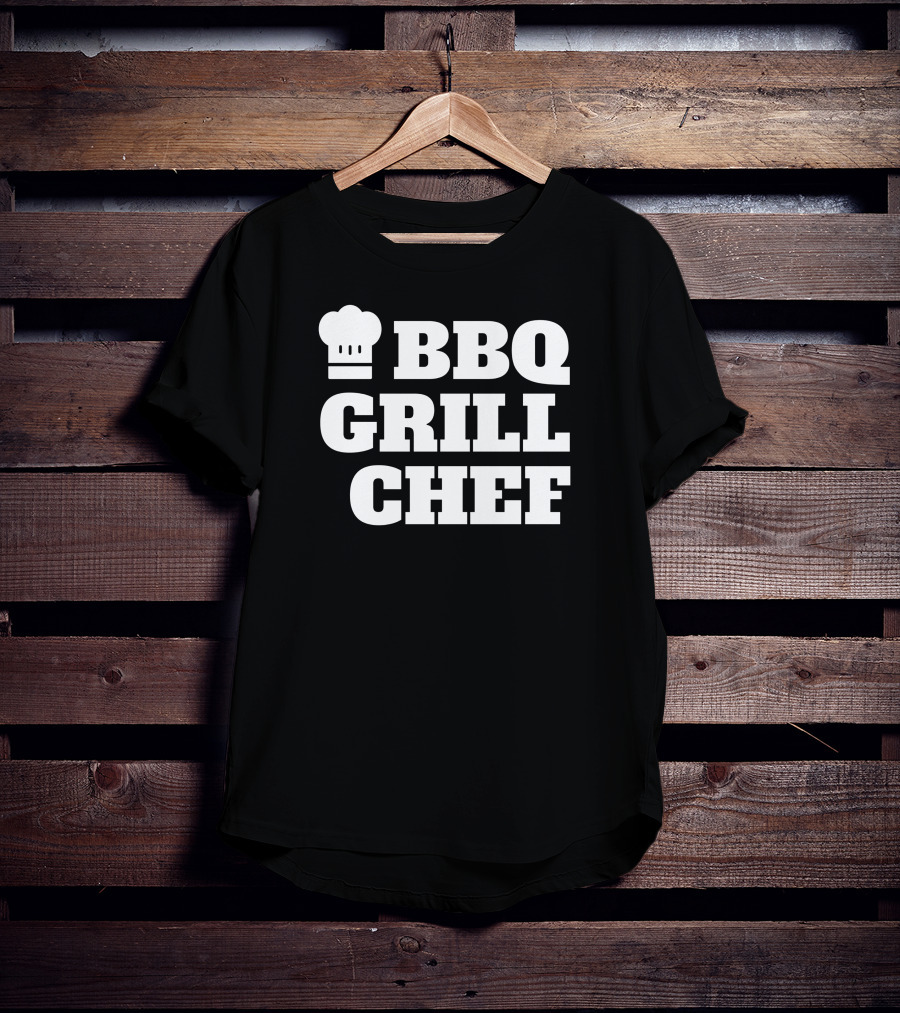 BBQ Grill Chef Cooking Hat T-Shirt