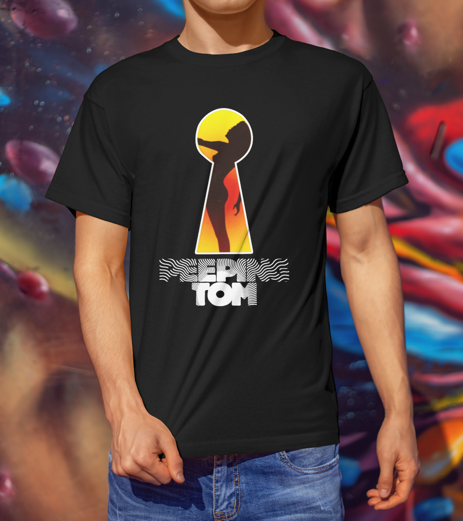 Peeping Tom 2006 Keyhole Silhouette Sunset T-Shirt