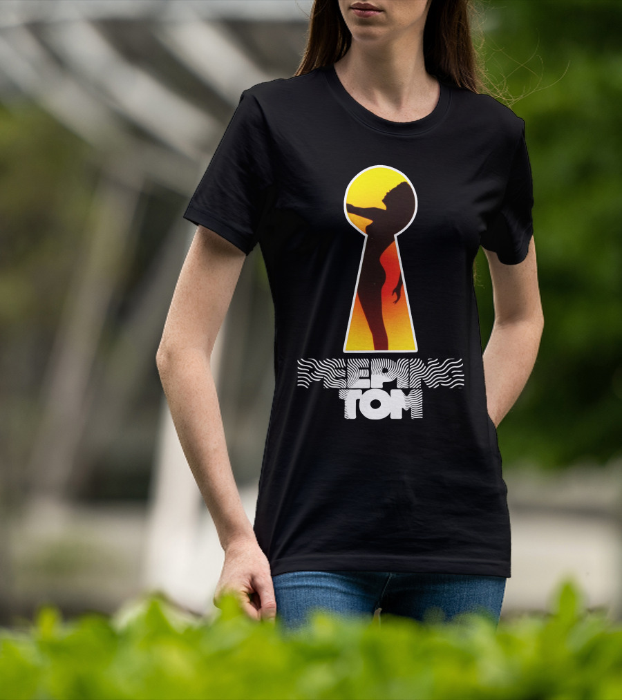 Peeping Tom 2006 Keyhole Silhouette Sunset T-Shirt