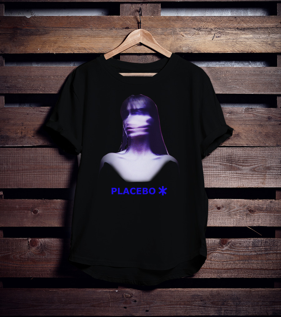 PLACEBO Purple Blur Girl T-Shirt