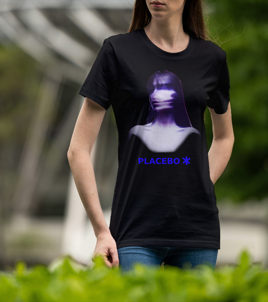 PLACEBO Purple Blur Girl T-Shirt