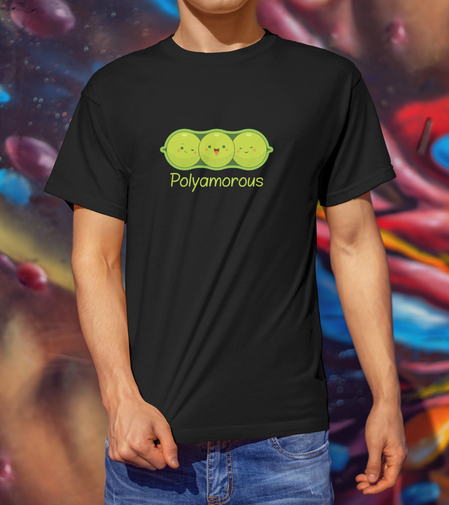 Polyamorous Peas Trio T-Shirt