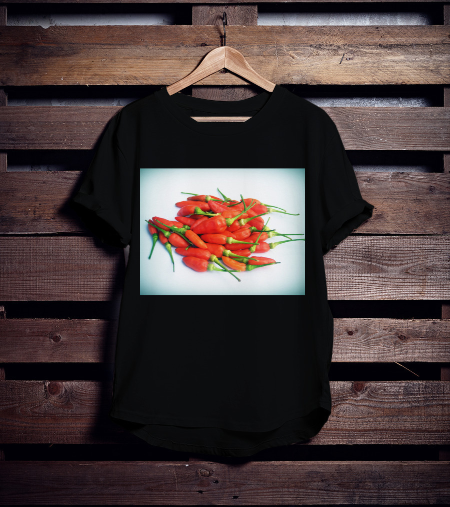 Red Chilli Peppers Abundance Hot And Spicy T-Shirt