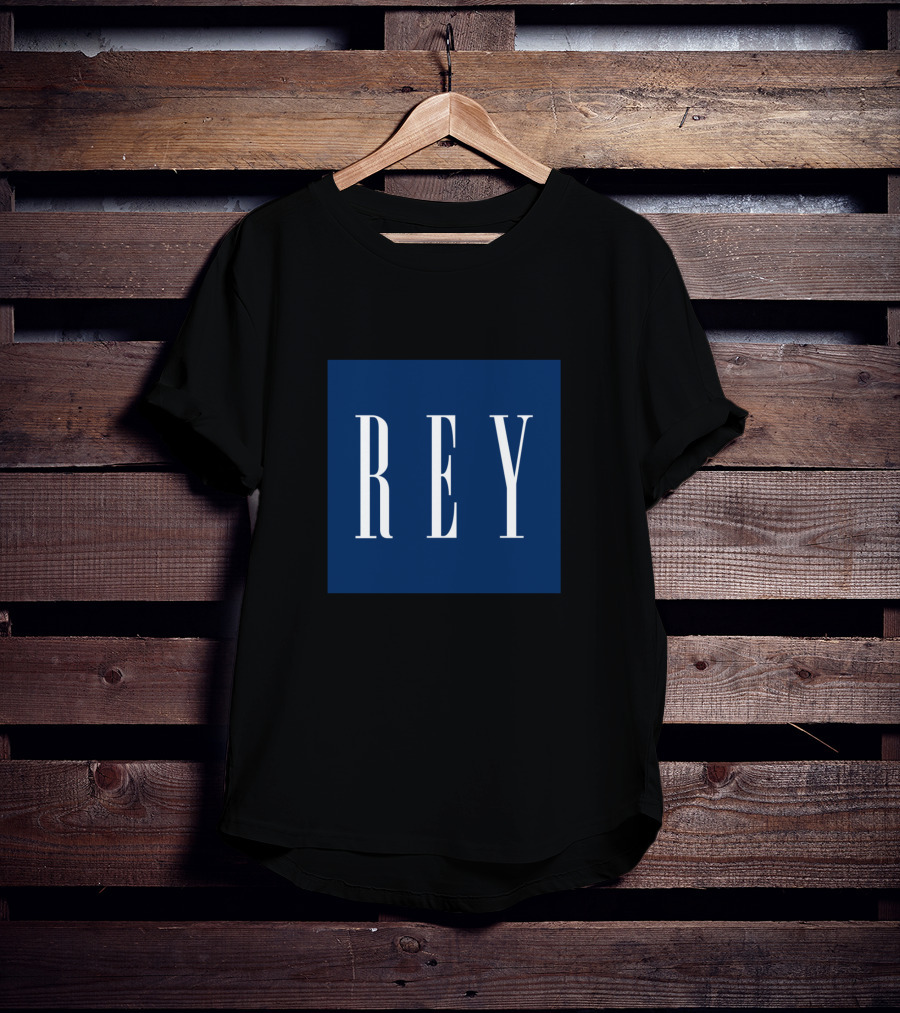 Rey Blue Square Block T-Shirt